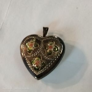 Sterling Silver Gold Locket 925 PPC